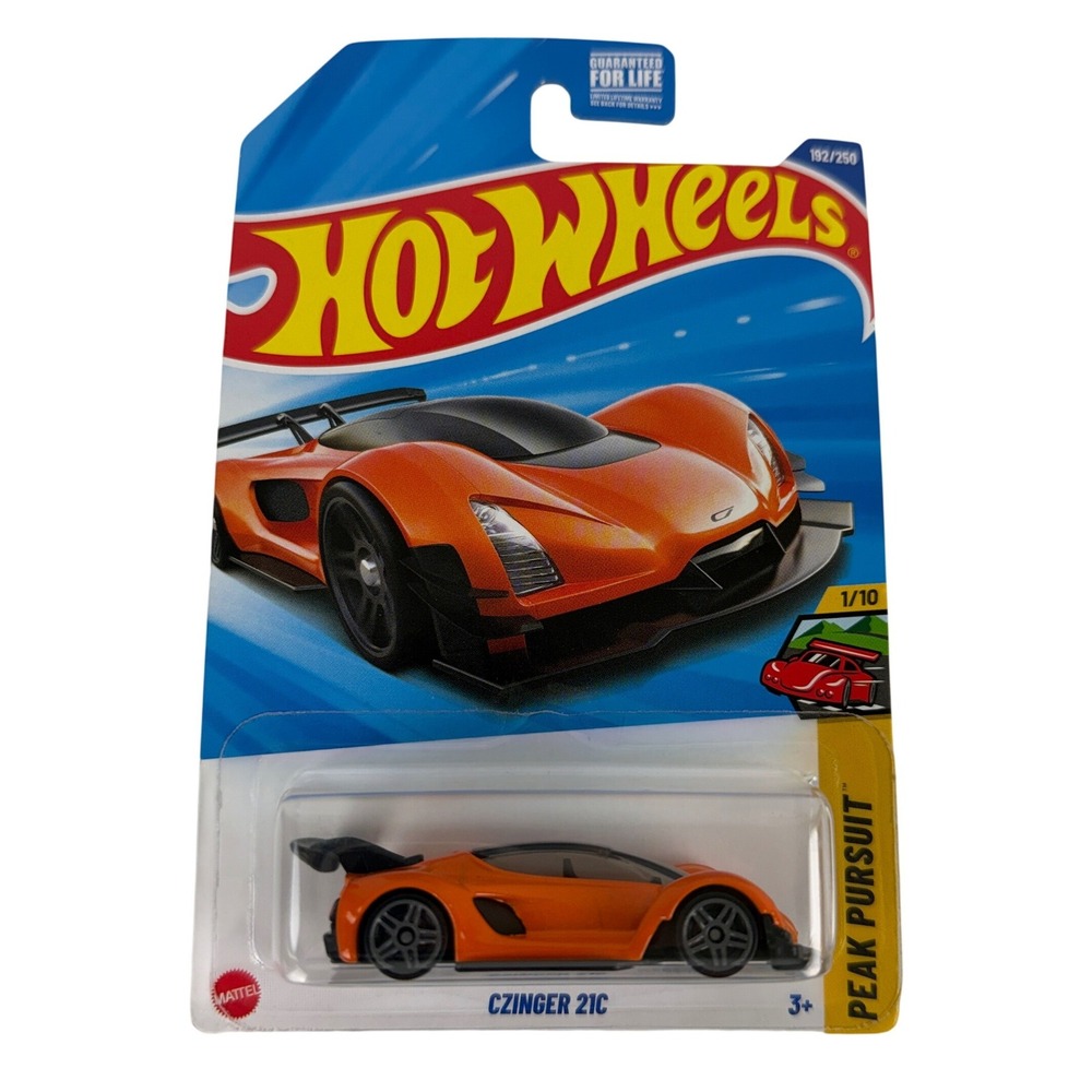 Hot Wheels Czinger 21C Orange Peak Pursuit 1/10 192/250 2025 Mainline‎ Diecast